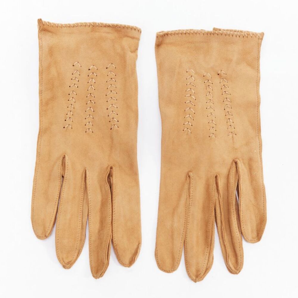 Giorgio Armani Suede Short Gloves